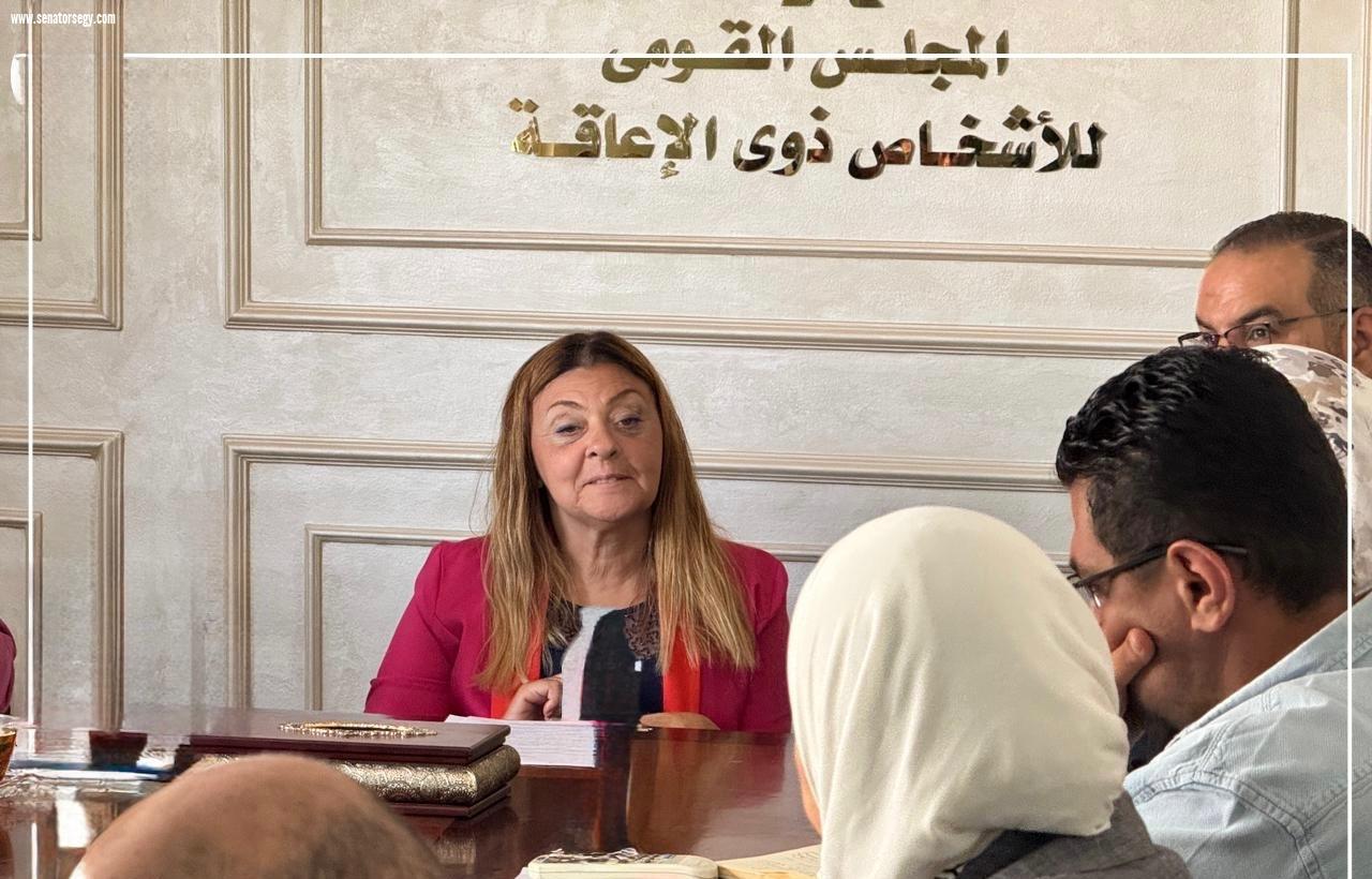 القومي للأشخاص ذوي الإعاقة يبحث مع الإتحاد الأوروبي تطوير منظومة الشكاوى والتحول الرقمي