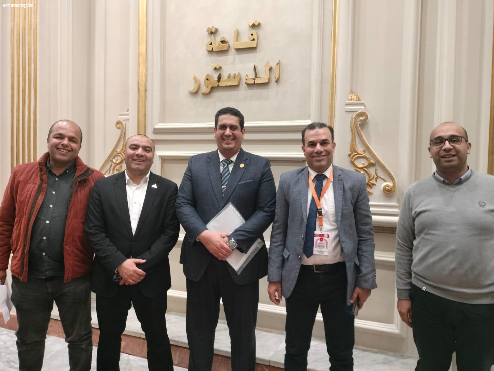 التمامي وابوحجازي يشيدان بتوجيهات الرئيس السيسي بشان تطوير مدينة الأثاث بدمياط
