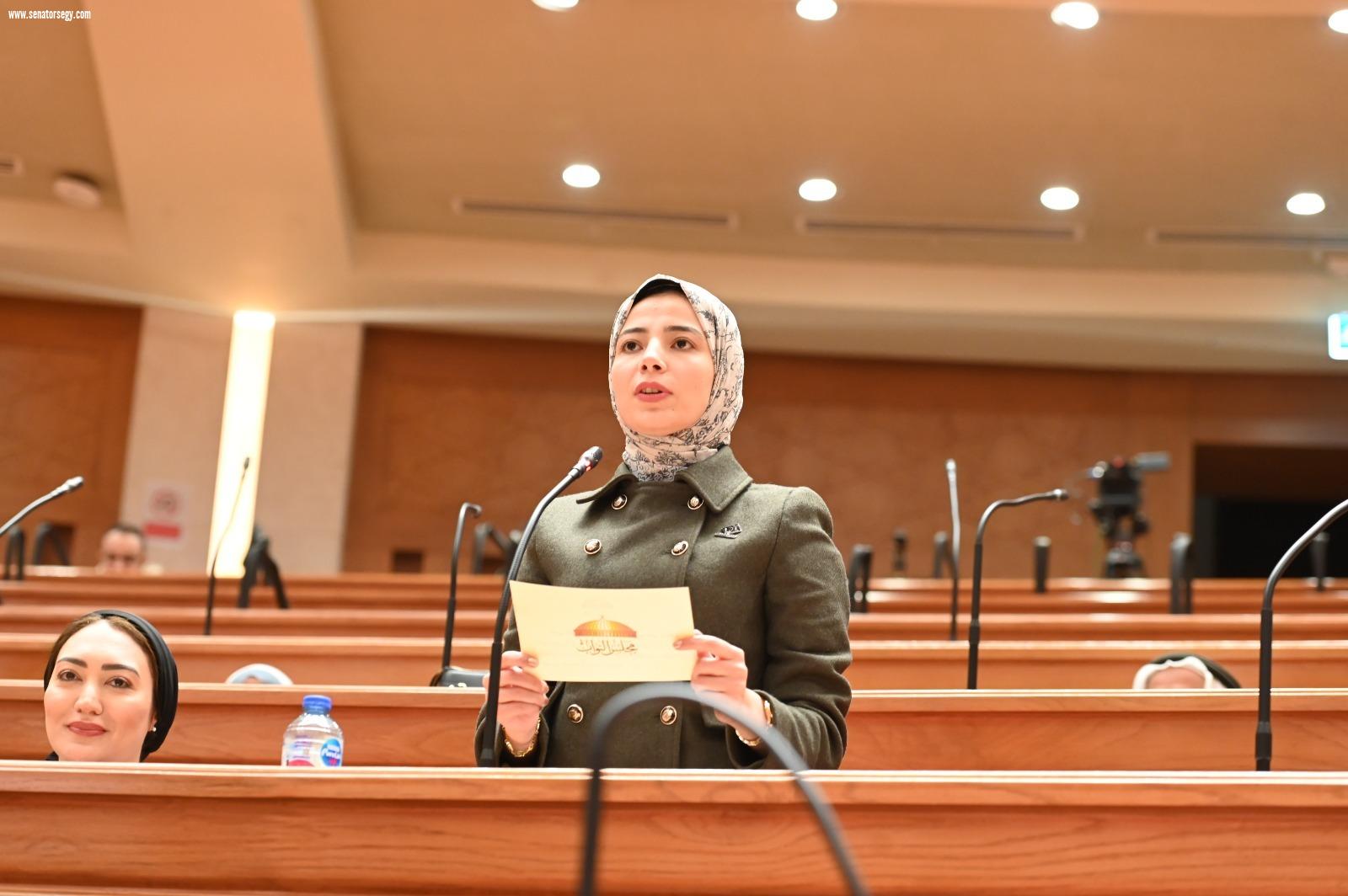 نائبة التنسيقية: البرلمانات العالمية تستعين بمراكزها البحثية لتطوير الأداء التشريعي والرقابي 
