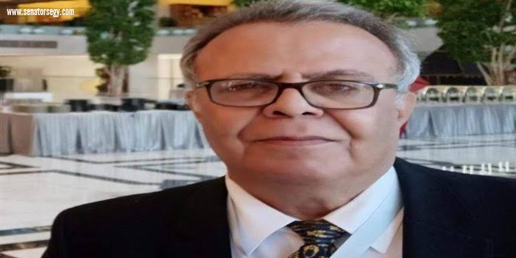 الدكتور محمود محيي الدين ينعي الصحفي محمود سالم