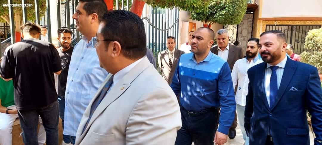 بالصور: النائبان وليد التمامي ومحمد علي ابوحجازي يشاركان حفل المعهد العالي للحاسب الآلي وإدارة الأعمال بالزرقا لإستقبال الطلاب الجدد ودعم وتأييد الرئيس السيسي 