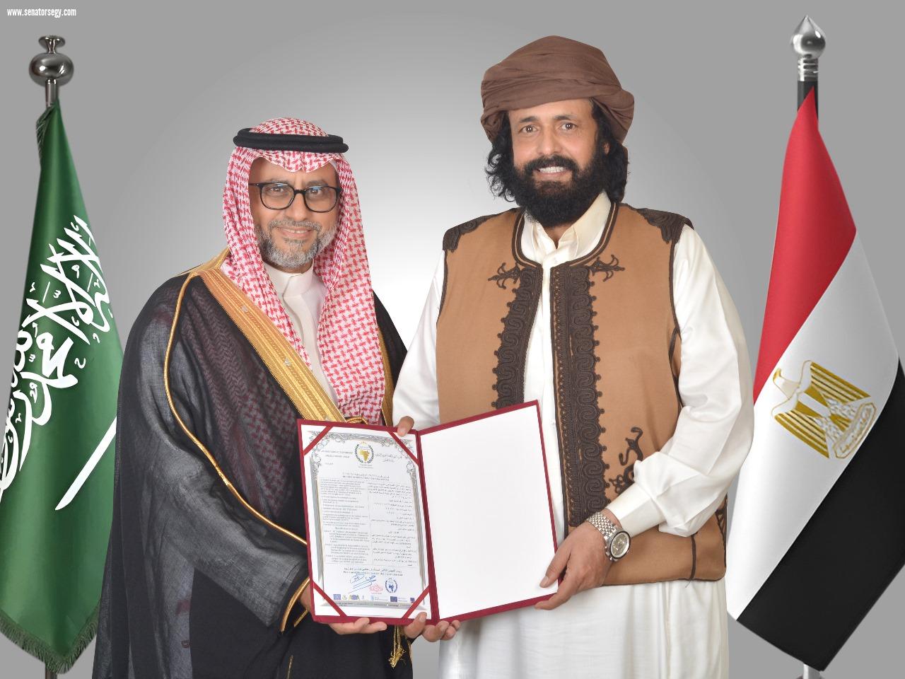 المجلس الأعلى للاقتصاد العربي الإفريقي يُعين الشيخ عبد السلام الزارف العوامي رئيسًا للهيئة الدولية لاتحاد القبائل العربية