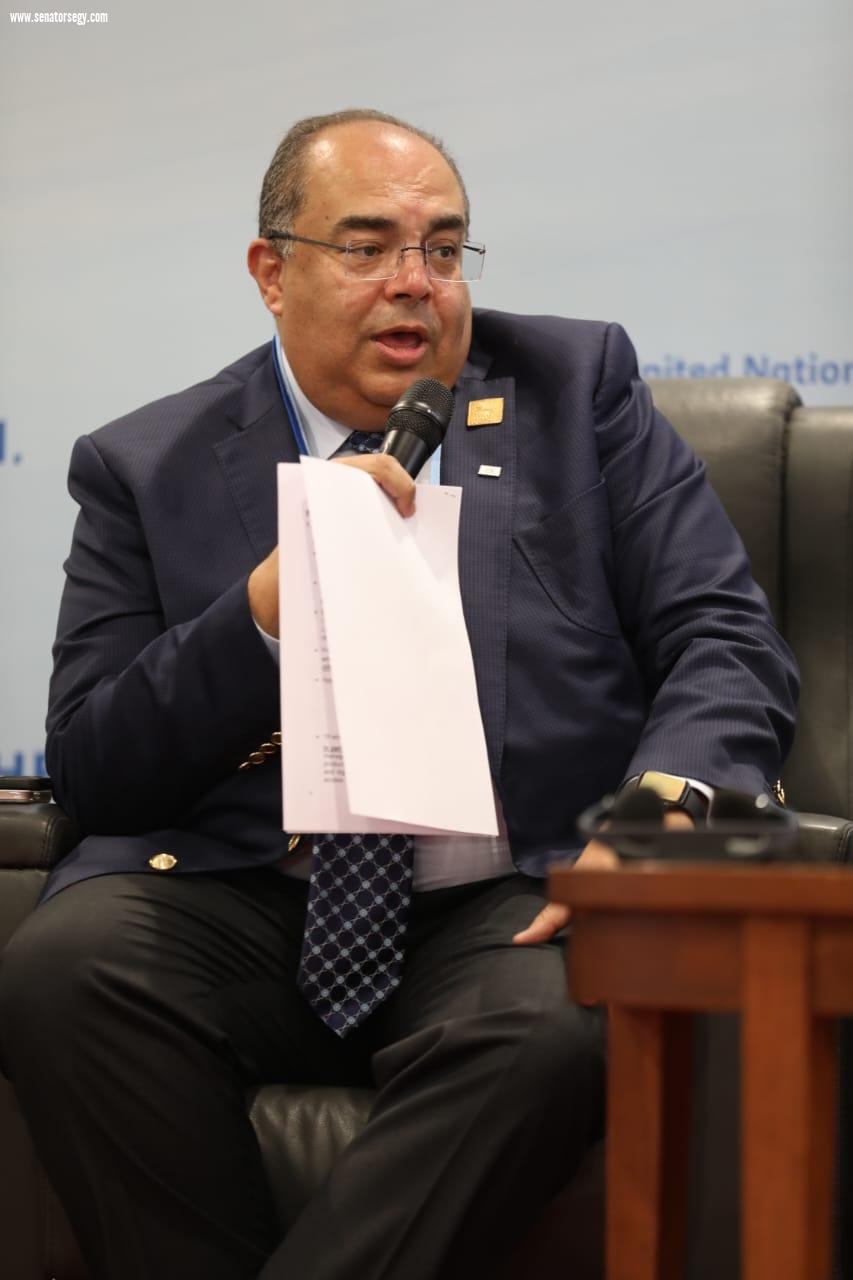 الدكتور محمود محيي الدين : العديد من المشروعات المتعلقة بالصمود في مواجهة التغيرات المناخية والمشروعات المتعلقة بالأمن الغذائي تقودها السيدات