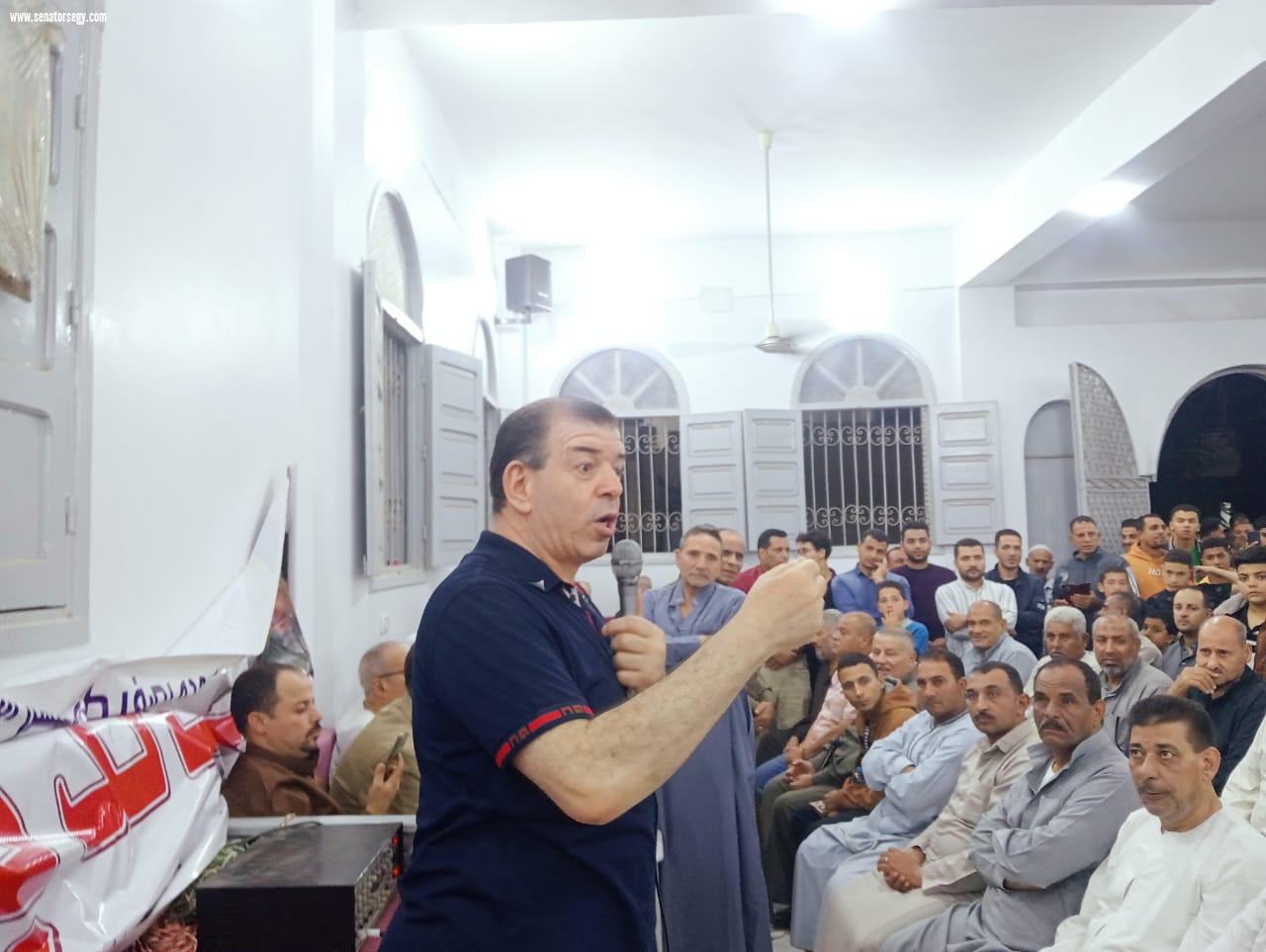 خالد بشر يثبت من جديد أنه الأقوى.. مؤتمر صَفِيْتِه يتحول إلى مهرجان تأييد شعبي