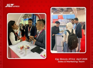 J&T Express تشارك في معرض Egy Beauty Africa 2026