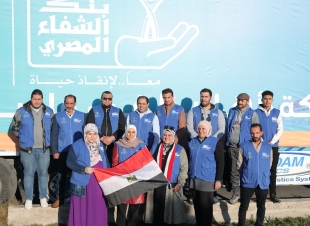 بنك الشفاء: 3 شاحنات أدوية ومطهرات ومستلزمات طبية ضمن قافلة التحالف الوطني إلى غزة