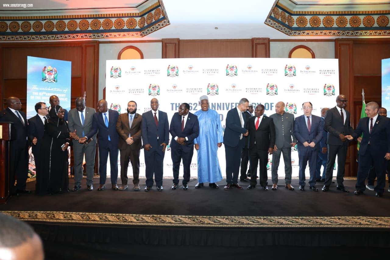 سفارة تنزانيا بالقاهرة تحتفل بالذكرى الـ62 للاستقلال بحضور دبلوماسي رفيع