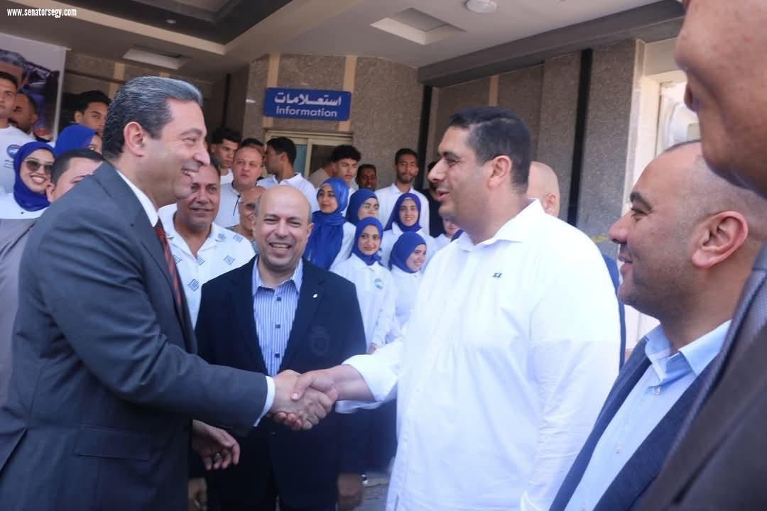 بتبرع كامل من حزب مستقبل وطن ..محافظ دمياط يفتتح وحدة السكتة الدماغية ووحدة الرعاية المركزة الجديدة بمستشفى كفر سعد المركزى