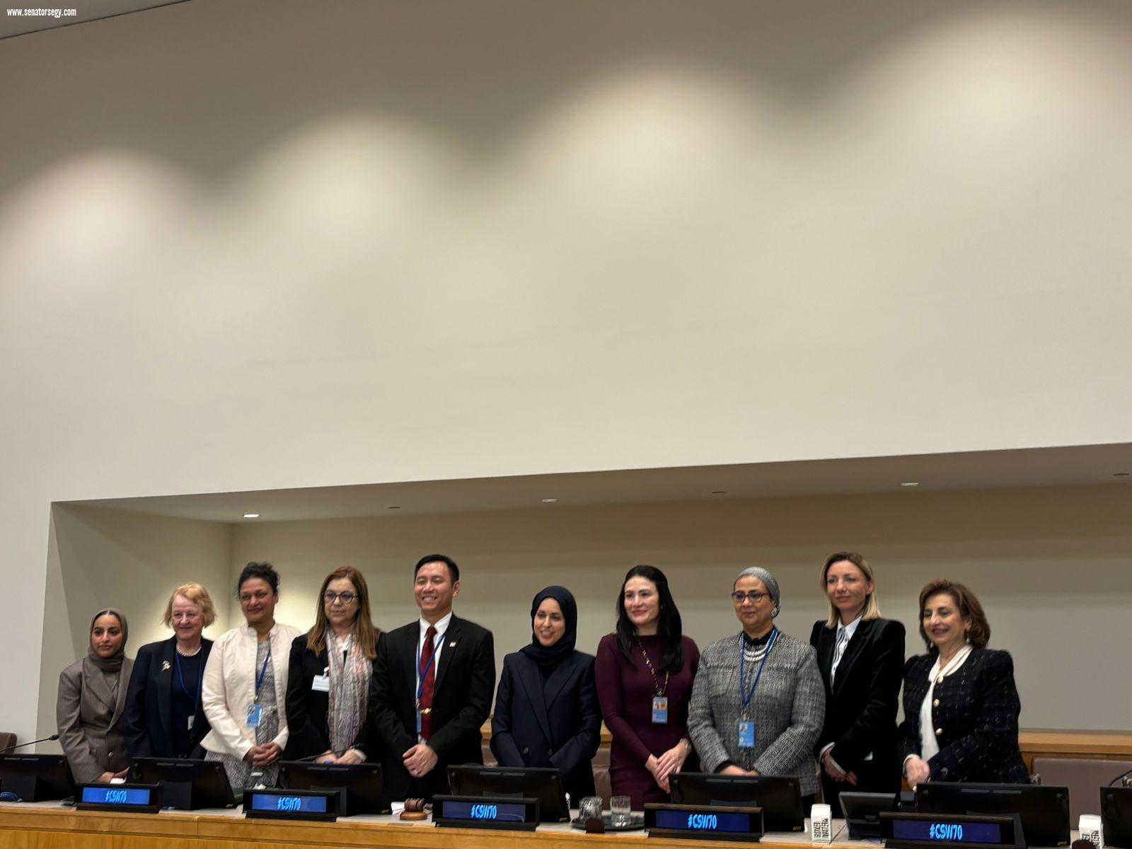 أمل عمار: عملت مصر على تطوير الإطار التشريعي بما يعزز حماية المرأة وصون حقوقها