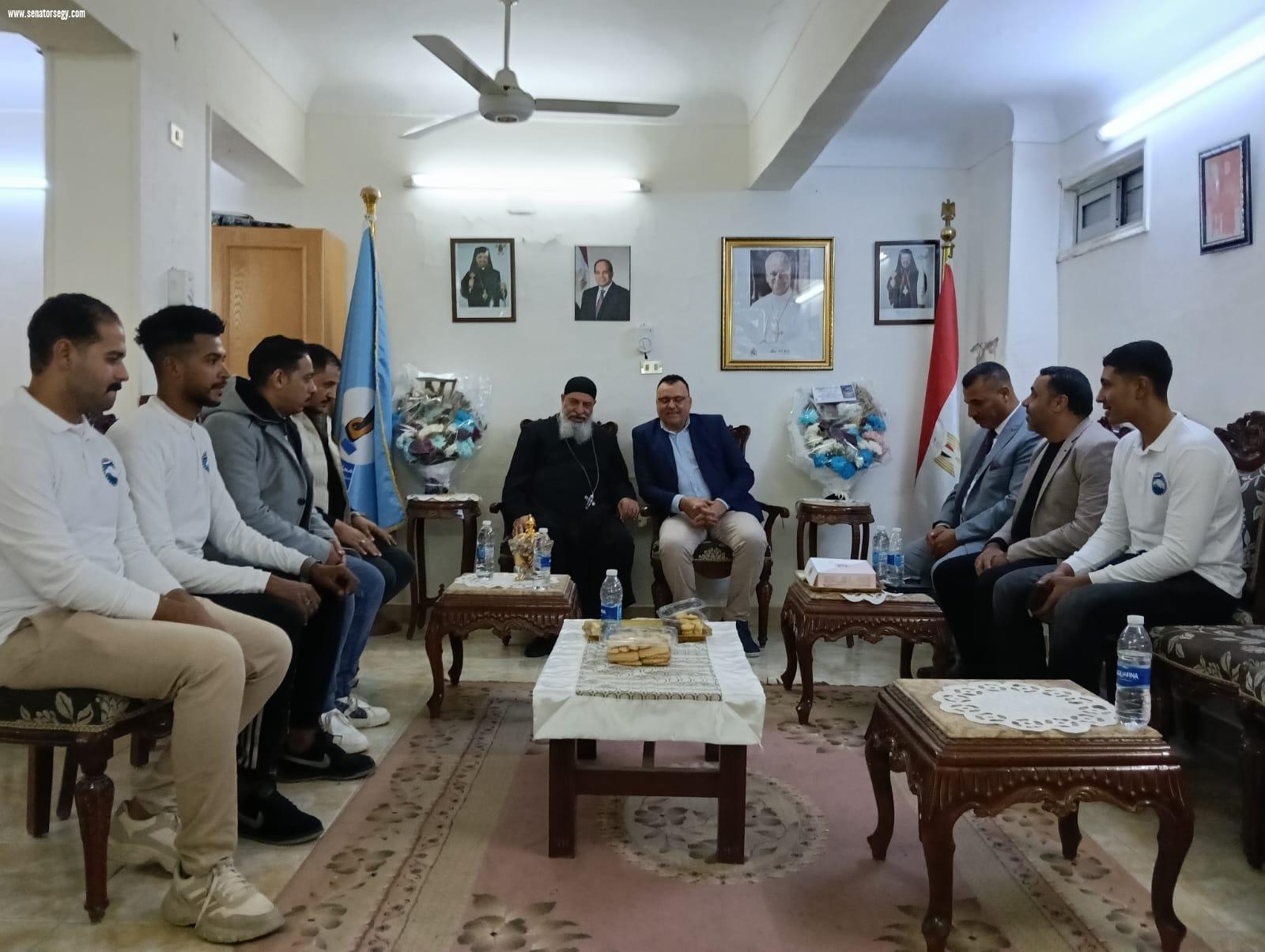 أمين العمل الجماهيري بـ«مستقبل وطن» يزور كنائس البحر الأحمر.. ويؤكد: مصر نسيج واحد لا يتجزأ